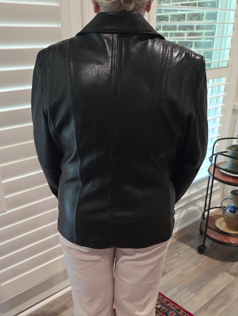 2X Avanti Classic Black Leather Zip Jacket - Women's - Picture 2 of 10